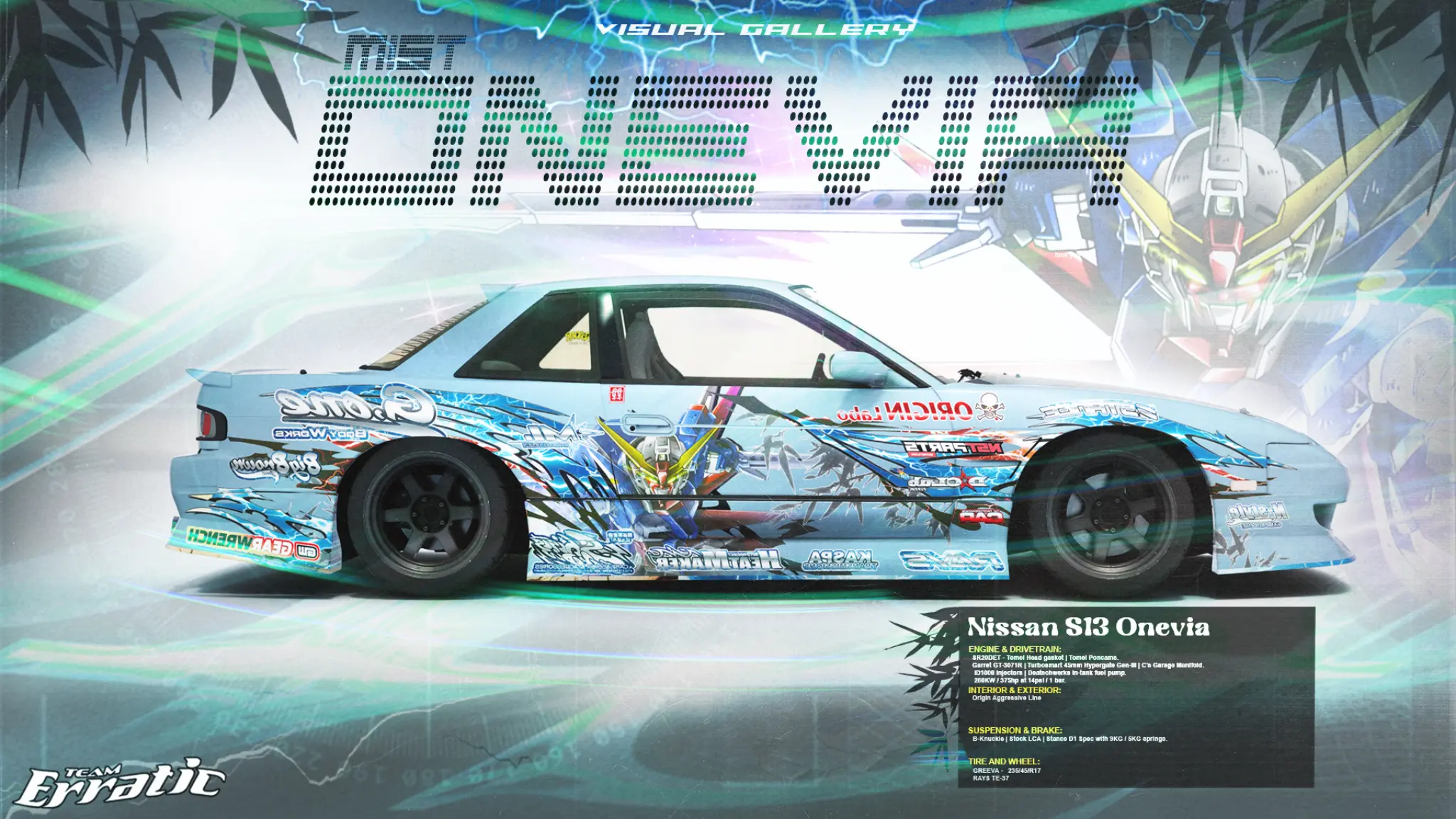 Team Erratic Drift Pack V1 Car Pack For Assetto Corsa